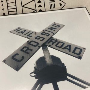 Original Art Photography Print, FRAMED PRINTED POSTER 16” x 20”, R&R 🚆 RAILROAD